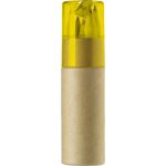 6 db-os fa színesceruza készlet, sárga/natúr (2497-06)