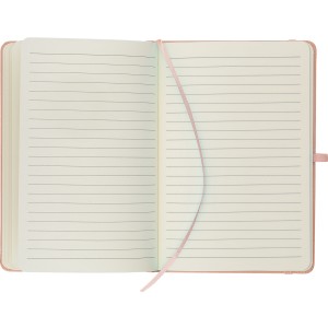 A5-�s jegyzetf�zet �jrahasznos�tott bor�t�val, r�zsasz�n