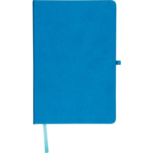 A5-�s jegyzetf�zet �jrahasznos�tott bor�t�val, vil�gosk�k