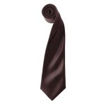 Colours szatén nyakkendő, Brown, U (PR750BW-U)