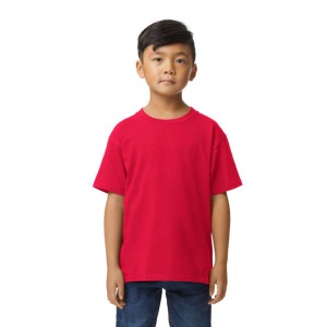 Gildan SoftStyle gyerekpl, Red (T-shirt, pl, 90-100% pamut)