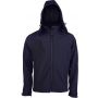 Kariban frfi kapucnis softshell dzseki, Navy