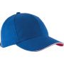 Kup Orlando 6 paneles sapka, Royal Blue/White/Red