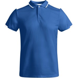 Tamil rvid ujj frfi sportpl, royal blue, white (T-shirt, pl, kevertszlas, mszlas)