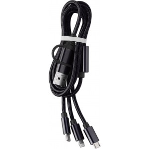 Tltkbel USB/C, fekete (vezetk, eloszt, adapter, kbel)