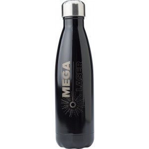 Duplafal vizespalack, 500 ml, fekete (termosz)